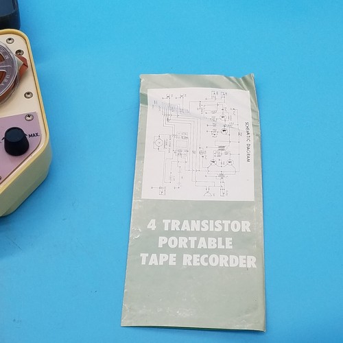 VERY RARE Vintage HAMILTON HR-407 reel to reel recorder player with Mice AS-IS - Picture 4 of 12