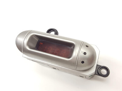 1997 - 2001 Hyundai Tiburon OEM Dashboard Digital Clock SILVER 94510-27050