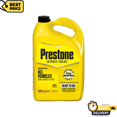 #ad Prestone Extended Life Prediluted Antifreeze Coolant Universal Use $11.49