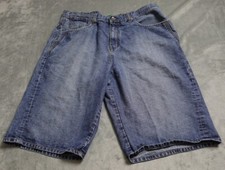 Rocawear Baggy Y2K Hip Hop Shorts Men's Size 40 Blue Denim Wide Leg Casual