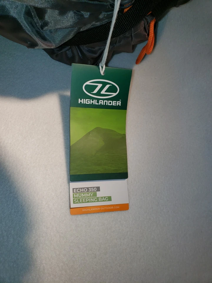 Highlander ECHO 350 Mummy Sleeping Bag 3 Seasons - Image 4 of 4