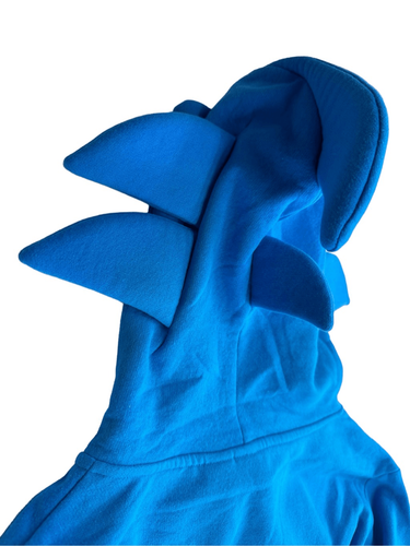 Sonic the Hedgehog Boys Hoodie Size Medium Brand New Spiked Hood - Picture 5 of 8