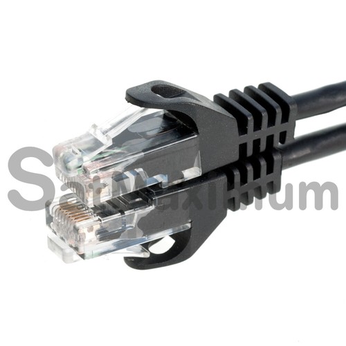 CAT6 Ethernet Patch Cord RJ45 LAN Network Cable Black 1.5FT- 20FT Multi-Pack LOT - 第 44/51 張圖片