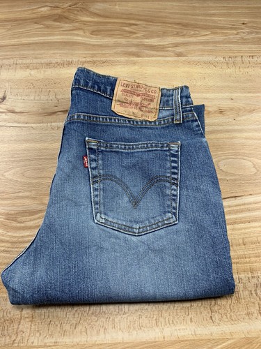 Men's Jeans LEVIS 751 Tag Size 34x32 Actual Size 33x30.5 Blue Denim Jeans |  eBay