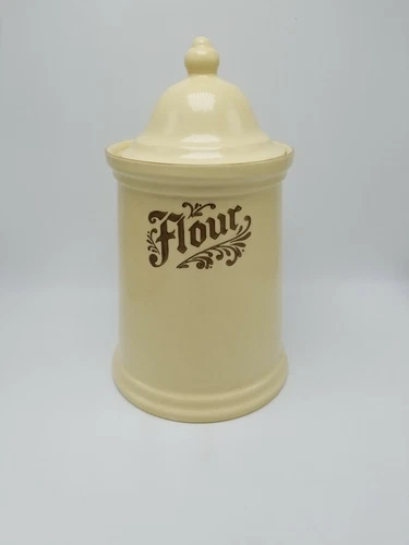 Pfaltzgraff "Village" Flour Canister - Slant Side