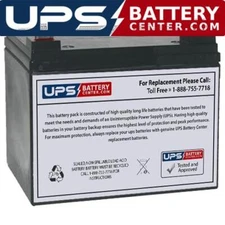 Powertron PTU1-35 12V 35Ah Replacement Battery