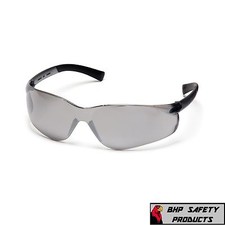 PYRAMEX ZTEK SAFETY GLASSES SILVER MIRROR LENS S2570S SUNGLASSES Z87 1 PAIR