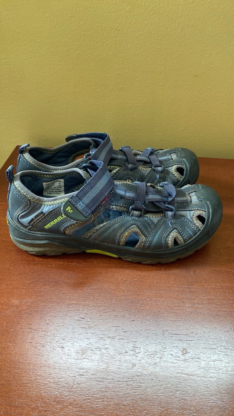 Merrell Hydro sandalo escursionista taglia 4M giovane uomo