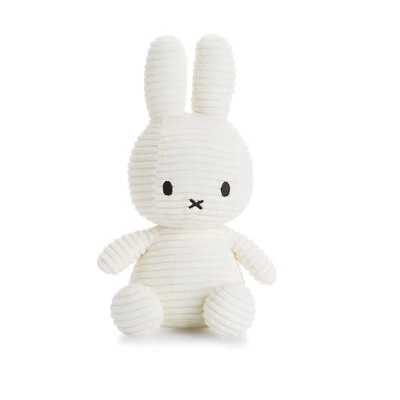 Nijntje & Miffy Kuscheltier Bon Ton Toys Cord sitzend Farbe offwhite 23 cm