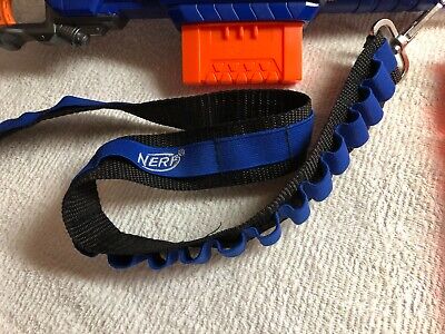 RARE!! Nerf N-Strike Longstrike CS-6 Dart Blaster Blue Tested