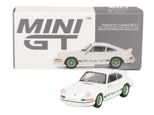 PORSCHE 911 CARRERA RS 2.7 GRAND PRIX WHITE 1/64 DIECAST CAR BY MINI GT MGT00801