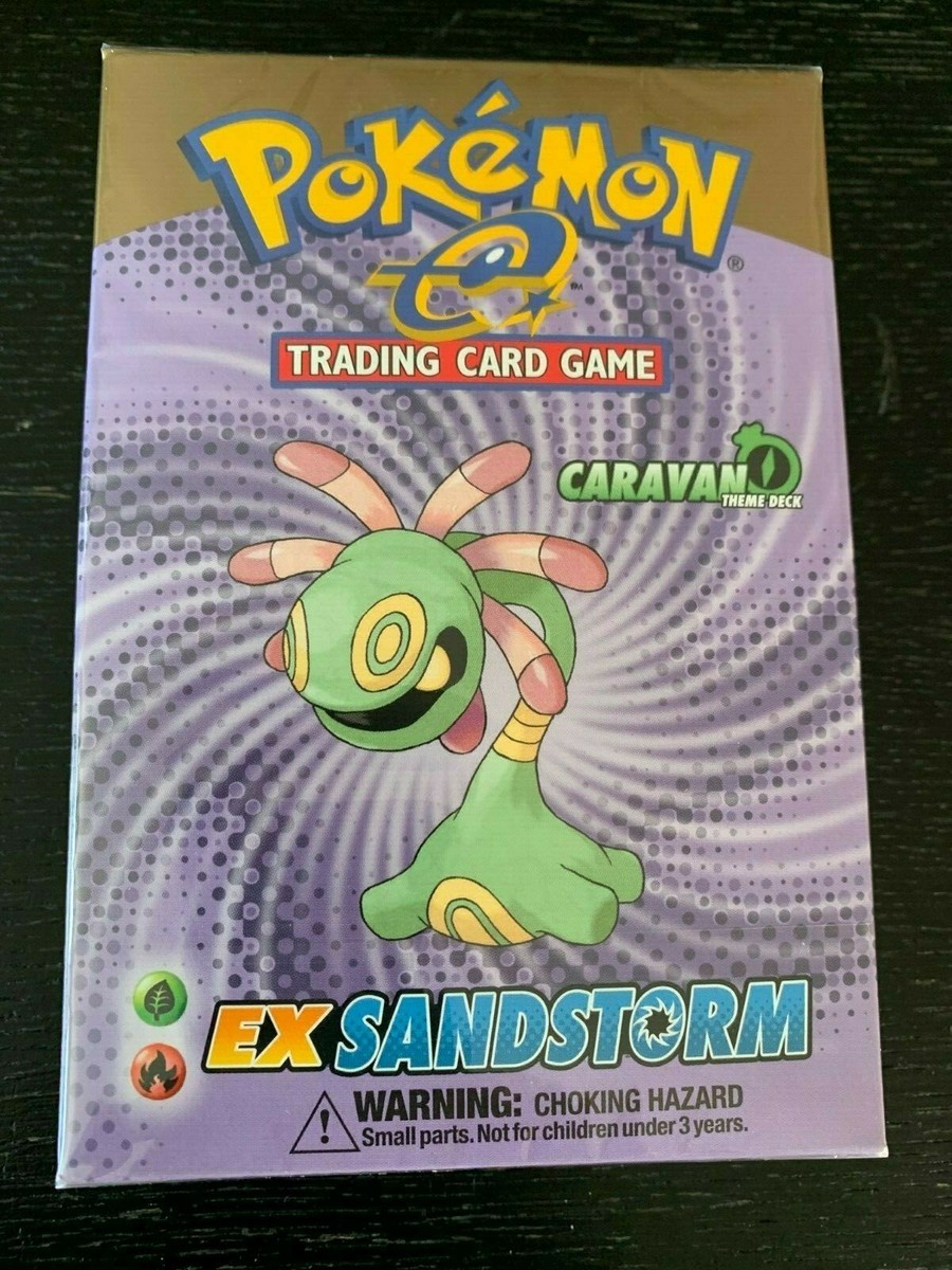 Pokemon 2003 EX Sandstorm - Caravan Theme Deck - Cradily Holo