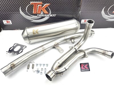 Turbo Kit G Max Edelstahl Sport Auspuff BMW C650 GT C 650 GT 2011 2012 2013 2014