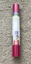 New Sealed Cricut Strong Bond Iron On Vinyl Sport Flex Pink Raspberry