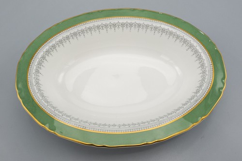 Royal Worcester Regency Green Open Vegetable Bowl Dish FREE USA SHIPPING - Picture 2 of 10