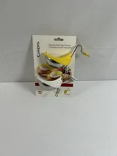 Cuisipro Stainless Steel Egg Poacher – Adjustable Hook – Dishwasher Safe – New