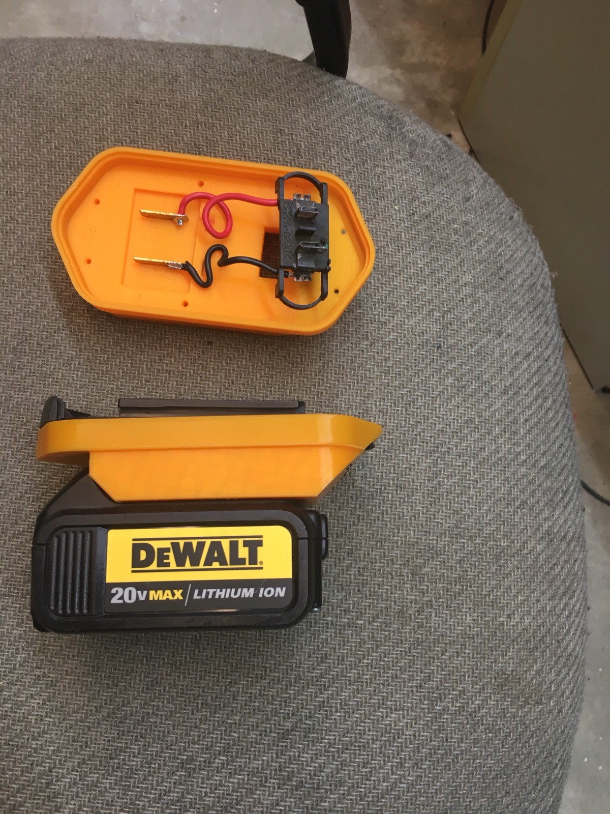 Porter Cable battery adapter 19.2v NICAD to 20v dewalt lithium Kit eBay