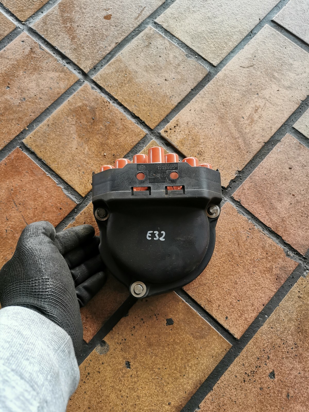 Original BMW E30 E32 E34 Zündverteilerkappe Verteiler Zündspule Bremi