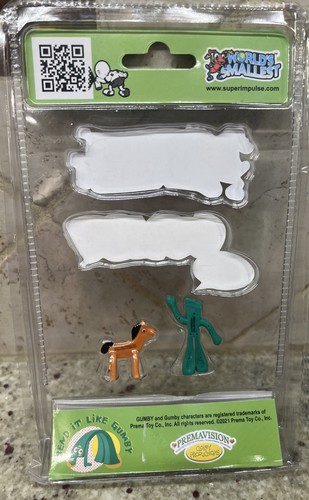 Vintage Rare! Worlds Smallest Gumby Bendable Figure Brand New Sealed - Picture 2 of 4