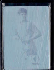 LAYTON STEWART RC 1/1 2023 Leaf Metal Cyan Proof 1/1 ROOKIE Hot Rookie  ID:94224