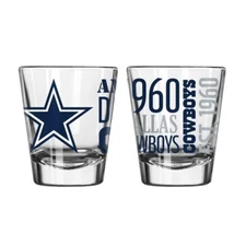 Dallas Cowboys Boelter NFL Spirit 2oz Shot Glass(1)