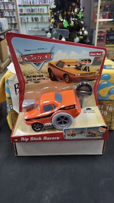 NIB SNOT ROD DISNEY PIXAR CARS RIP STICK RACERS TOY CAR WHEELIE J5949 ...