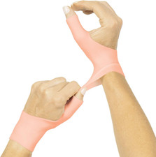 Gel Thumb Wrist Support Brace Pair Arthritis Tendonitis Pain Relief