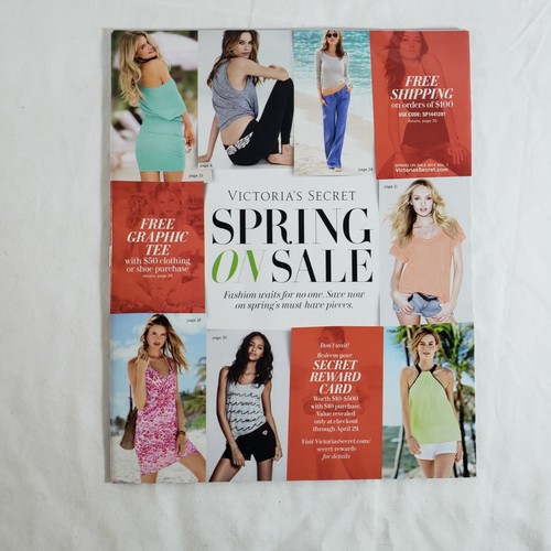Victoria's Secret Catalog Spring on Sale 2014 Vol 1 - Picture 1 of 7