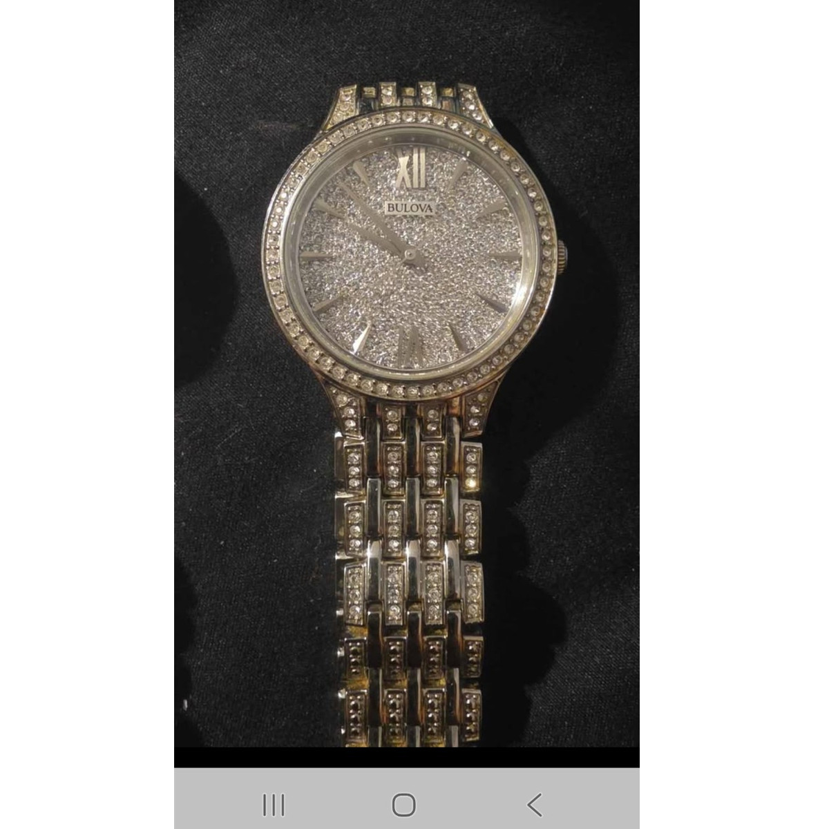 Bulova Womens Silver Quartz Watch w/Diamond Accents Bracelet Classic Design Bulova Classic Diamond Women main image 3