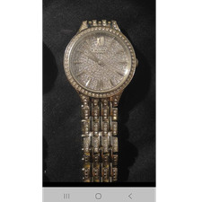 Bulova Women's Diamond Accent Silver Luxury Analog Wristwatch Metal Bracelet