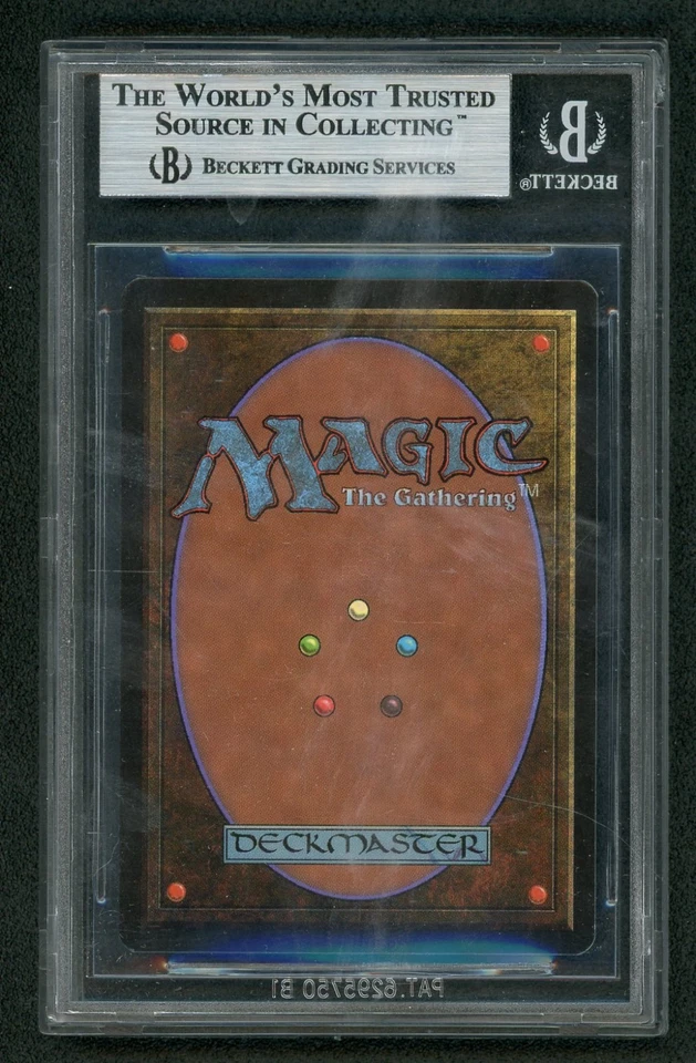 1993 Magic the Gathering Beta MOX Sapphire BGS MINT 9 - Image 2 of 2