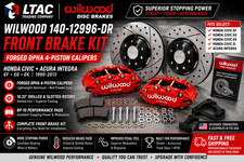 Wilwood 140-12996-dr Front Brake Kit Honda Civic Ef Eg Ek Acura Integra Red