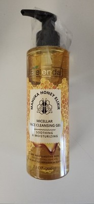 Bielenda Manuka Honey Elixir  Soothing Micellar Face Cleansing Gel  7.1 oz ea