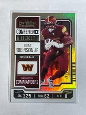 2023 Panini Contenders - Brian Robinson Jr. #98 Conference Ticket #ed /99
