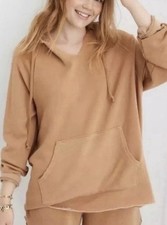 Aerie Barefoot Hoodie Oversized Casual Women's Size XSmall Distressed Loungewear