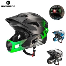 ROCKBROS Kid Bike Helmet Children's Detachable Full Face Bicycle Helmet 48-58cm