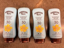 Hawaiian Tropic Everyday Active SPF 30 Sunscreen Lotion 8 fl oz 4 Pack New