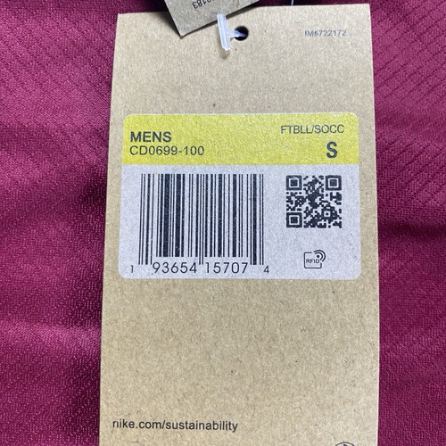 Maglia Barcellona Uomo Calcio Home 2024/25 Tg:S Nuova con etichette - Foto 5 di 6