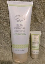 Mary Kay Satin Body Indulgent Shea Wash 6.5oz White Tea  Citrus New And Sealed