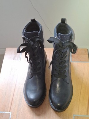 Damen Leder Stiefeletten Gr.39