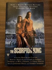 THE SCORPION KING By Max Allan Collins *Excellent Condition*