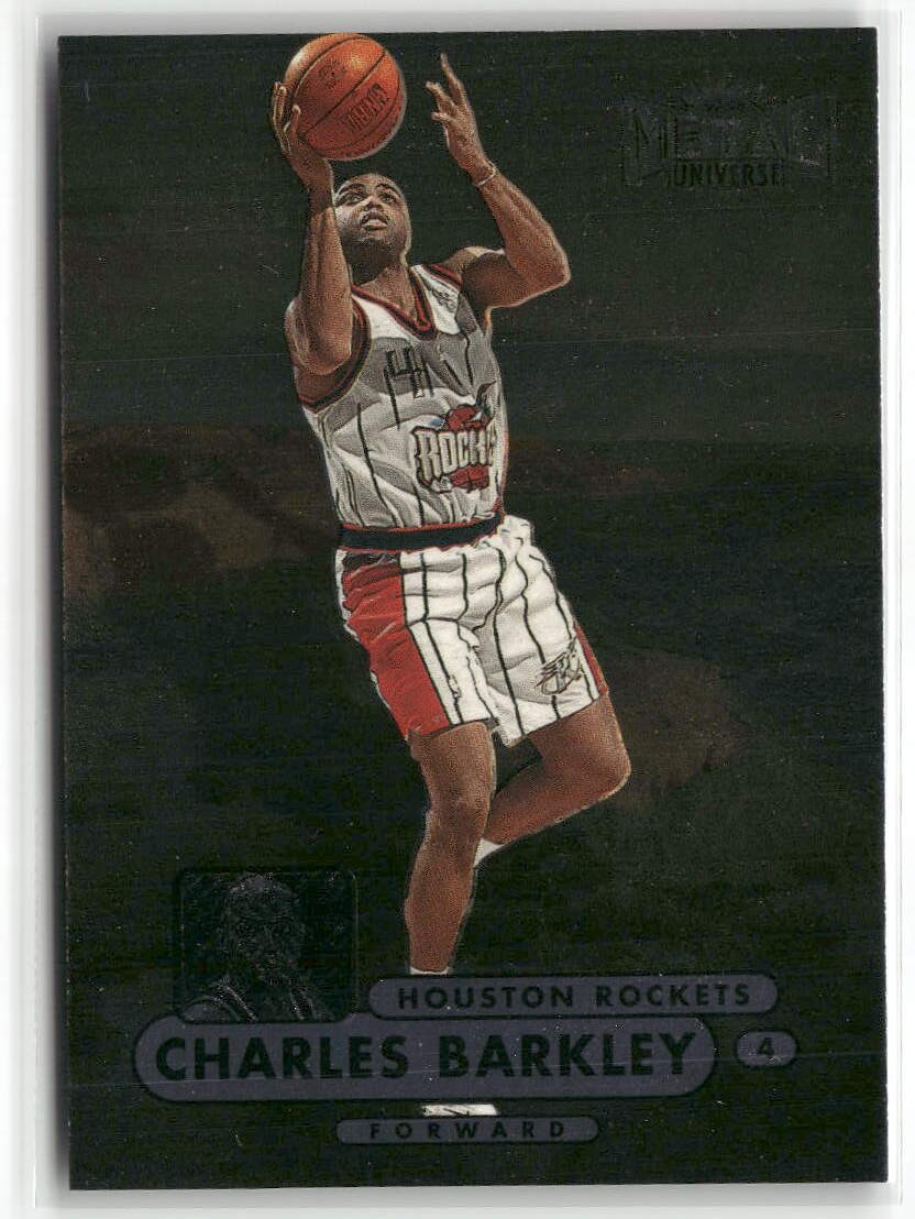 1997-98 Metal Universe Championship #45 Charles Barkley ☘️328