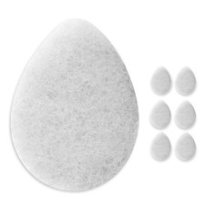 KOL Face Scrubber, Coconut Infused Exfoliating Facial Cleansing Pads, Disposa...