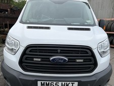 2015 FORD TRANSIT 350 MK8 FRONT GRILLE CENTRE UPPER BUMPER SECTION WHITE