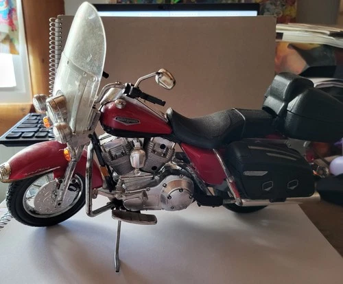 Harley-Davidson Red X-bot Robot Motorcycle Transforming Toy Action Figure