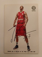 Johannes Voigtmann Autogramm Signiert AK Drucksigniert Basketball Bayern M&uuml;nchen