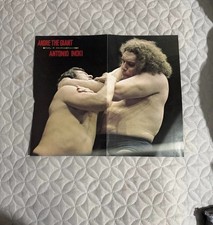 Adre the giant and professional wrestler Dory Funk Jr. poster 10/12