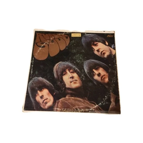 The Beatles- Rubber Soul 12'' Vinyl LP 1966 1st Press Capitol Records T-2442
