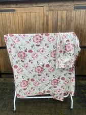 Floral Print Lined Curtains Set of 2 157cm X 222cm