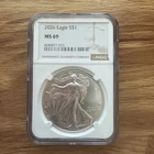 2026 $1 American Silver Eagle NGC MS69 Brown Label